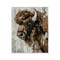 Stupell Industries Abstract Bison Visage Wall Plaque Design by Sara Baker